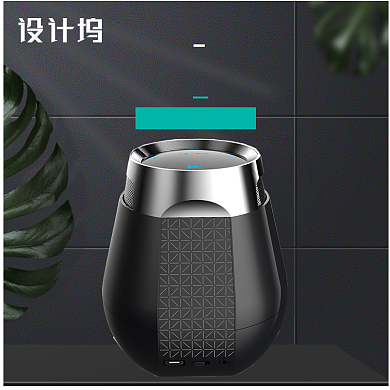 淘宝家居黑背景数码3c音响音箱主图背景