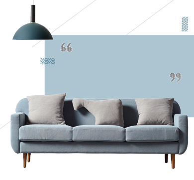 简约北欧清新家具朋友圈封面背景