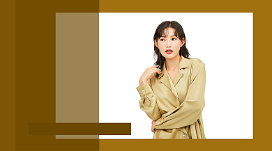 女装秋装上新活动电商手机海报背景