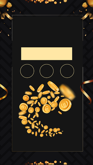 黑金注会培训招生手机海报背景