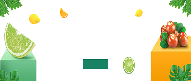 商超便利创意水果公众号首图背景