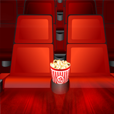 北京电影节红色影院爆米花公众号次图背景