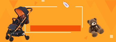 淘宝会员优惠母婴用品banner背景