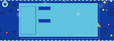 天猫双十一双十二快递爆仓发货通知淘宝banner背景