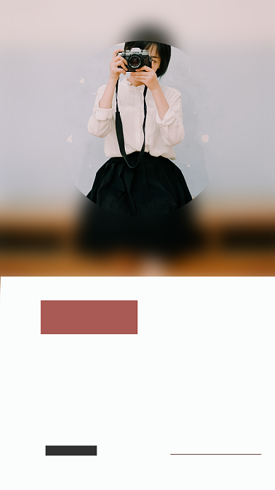 简约清新早安宣传手机海报背景