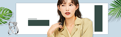 淘宝秋冬没美饰戒指耳环珠宝banner背景