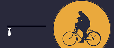 创意父亲节人物剪影微信公众号素材图片背景