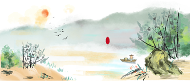 绿色清新风立春公众号首图背景