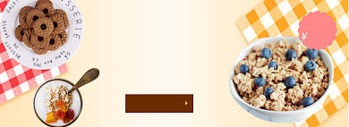 营养早餐燕麦特惠淘宝banner背景