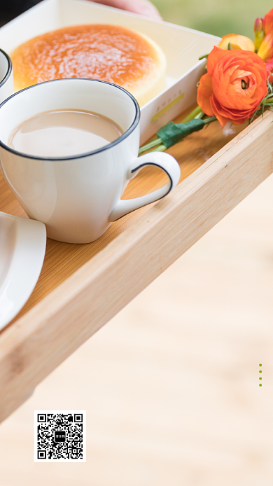 白色高清早安手机海报背景