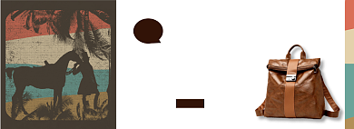 复古皮包淘宝banner背景