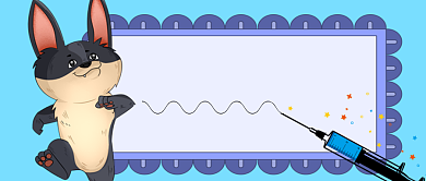 宠物医院卡通手绘手机首图背景