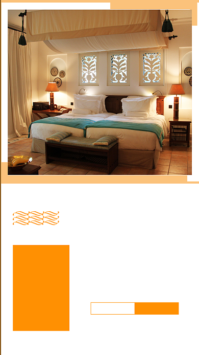 简约酒店宣传促销手机海报背景