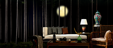 中式东方古老怀旧风格房地产广告微信公众号素材图片背景