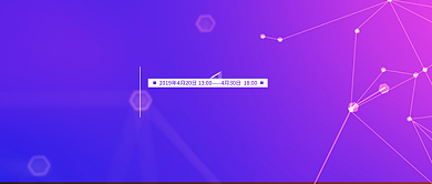 紫蓝科技简约公众号首图背景