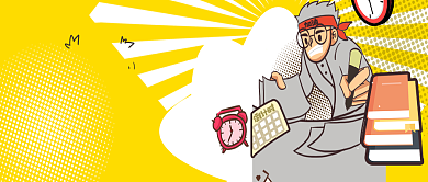 创意卡通高考倒计时微信公众号素材图片背景