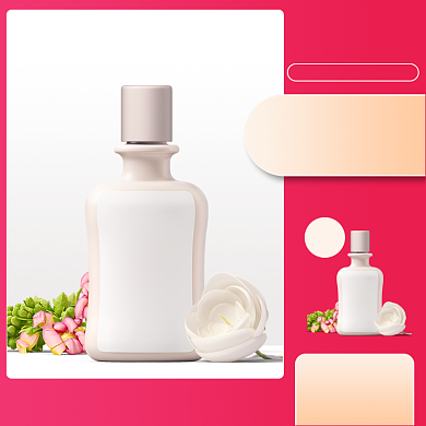 美妆护肤品日常促销直通车主图背景