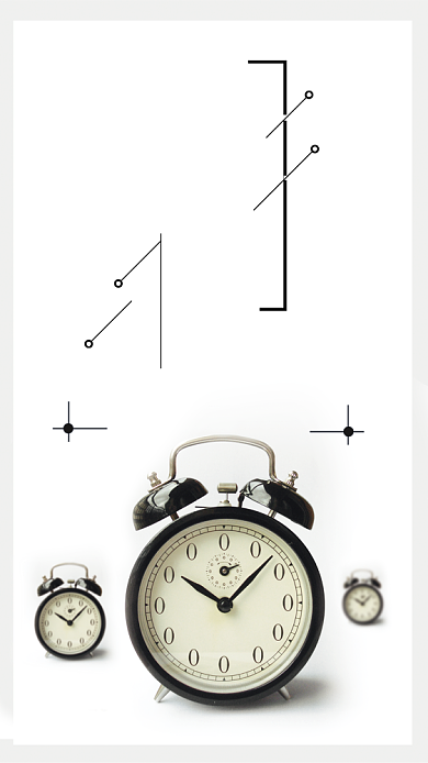 时间效益简约大气企业文化宣传海报背景