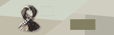 米色时尚女装围巾新品电商淘宝BANNER背景