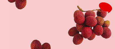 水果粉色简约果蔬公众号首图背景