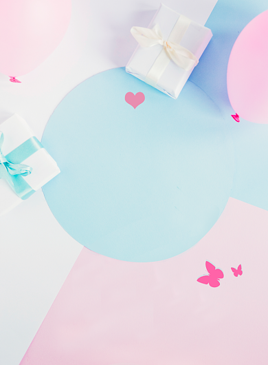 唯美梦幻婚庆海报模板背景