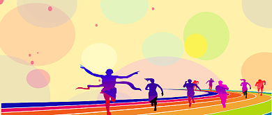 跑步马拉松公众号首图背景