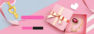 珠宝配饰淘宝海报模版背景