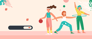 闺蜜有话说公众号首图背景