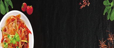 传统美食凉皮促销微信公众号素材图片背景