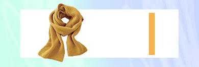 秋冬围巾上新淘宝banner背景