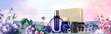 美容护肤品banner背景