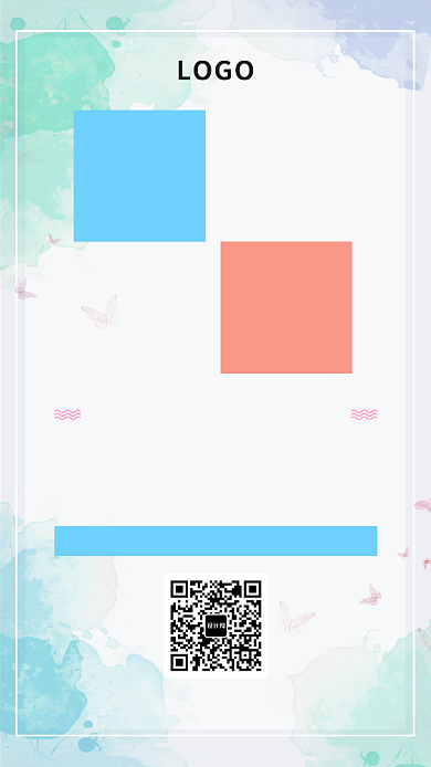 夏季新品上新手机海报背景