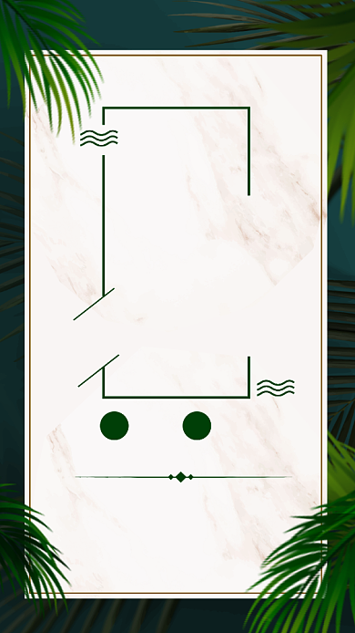 绿色清新简约风夏季新品促销海报背景