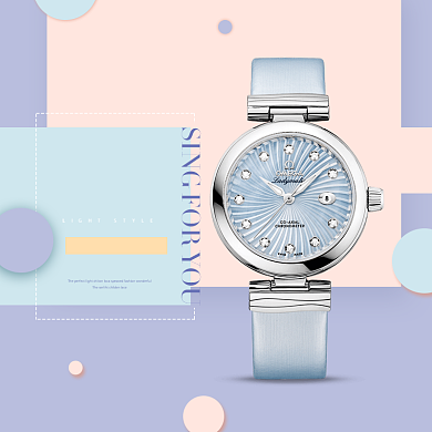 精美气质手表腕表淘宝主图直通车背景