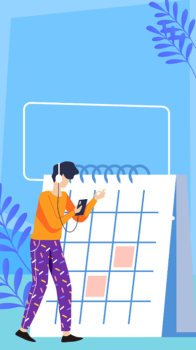 在线网络唱歌大赛手机海报背景