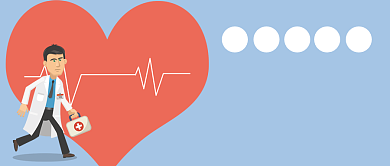 关注心脏疾病公众号首图背景