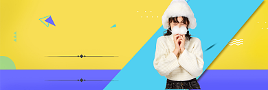双十一女装大促淘宝banner背景
