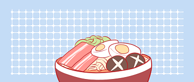 金秋美食首图背景