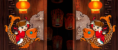 元宵佳节公众号手机首图背景