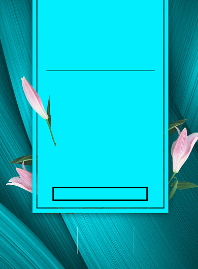 绿色时尚秋季上新促销活动海报背景