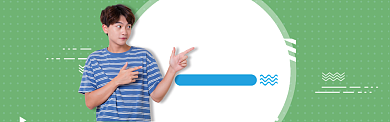 男装新品发布促销满减打折BANNER背景