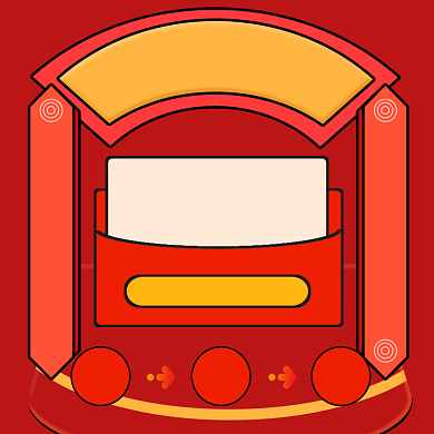 年后开工大吉直通车背景