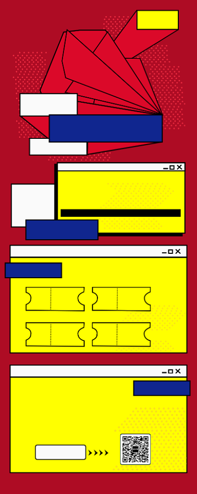 双十二狂欢夜长图海报背景