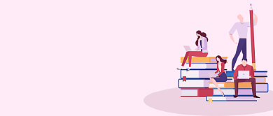 插画高考助威公众号首图背景