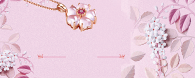 珠宝优惠券背景