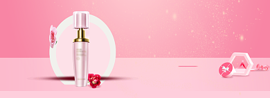 化妆品面膜新势力周首页海报banner背景