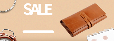 简约皮包促销banner背景