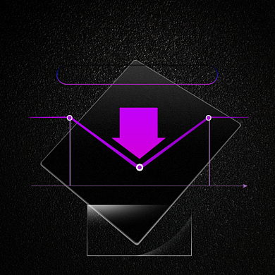 黑色简洁高档质感鼠标垫直通车背景