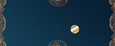 蓝色简约风格50元优惠券背景