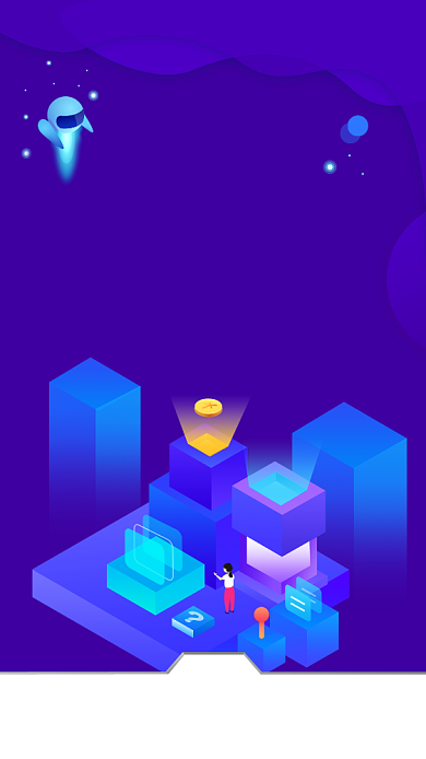 科技风宣传海拔海报背景